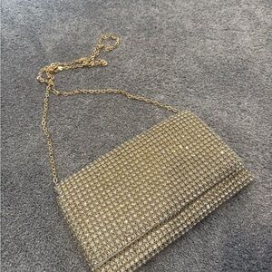 INC International Concepts Gold Crossbody Bag